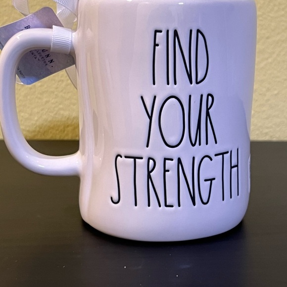 RAE DUNN Frozen’s Find Your Strength Ceramic Mug. - Picture 2 of 6